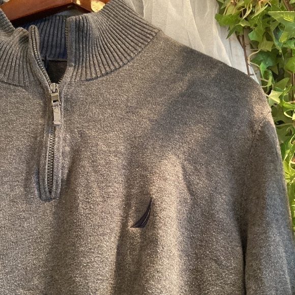 Nautica quarter zip pull over​ - Picture 4 of 7